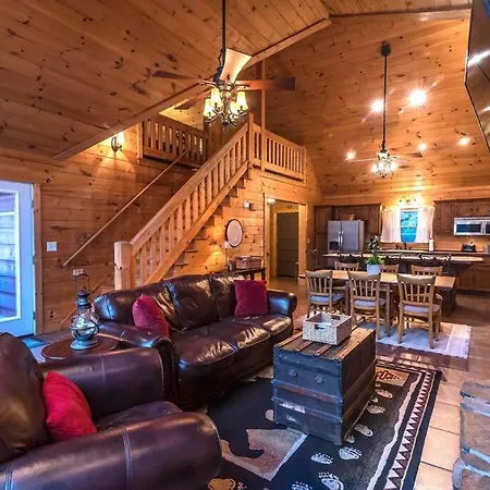Private Creekside Cabin+Hot Tub,Pool Table, & Pets Ellijay Exterior photo